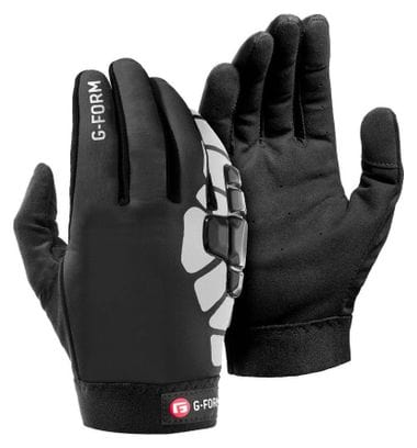 Gants VTT/BMX - G-FORM - Bolle température froide - NOIR/BLANC