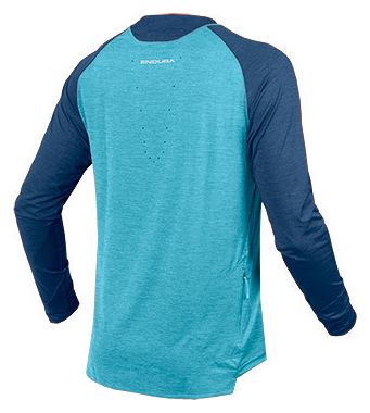 Endura SingleTrack Atlantic Blue Long Sleeve Jersey