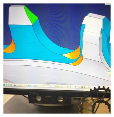 Plateau Shift Up argent (SRAM Super Boost)