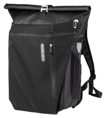 Ortlieb Vario PS High Vis 26L QL2.1 Rucksack / Fahrradtasche Black Reflex