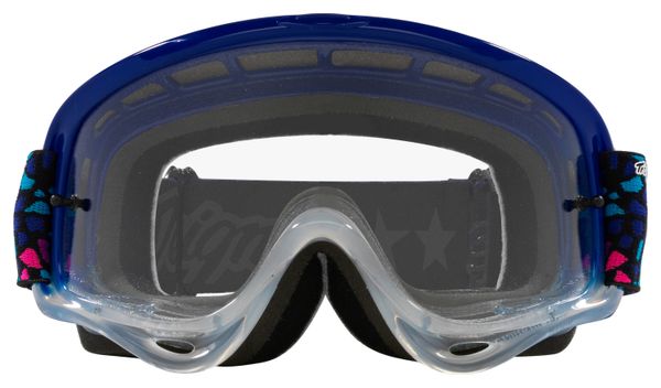 Masque Oakley O-Frame MX x Troy Lee Designs Tessell Blue/ Verres Clear/ Ref : OO7029-78