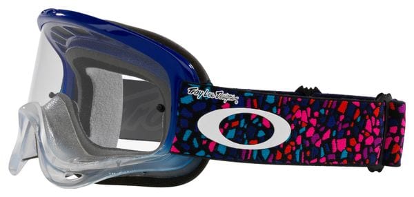 Masque Oakley O-Frame MX x Troy Lee Designs Tessell Blue/ Verres Clear/ Ref : OO7029-78