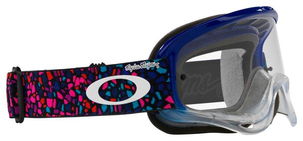 Masque Oakley O-Frame MX x Troy Lee Designs Tessell Blue/ Verres Clear/ Ref : OO7029-78