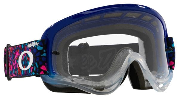 Masque Oakley O-Frame MX x Troy Lee Designs Tessell Blue/ Verres Clear/ Ref : OO7029-78