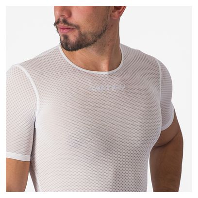 Castelli Pro Mesh 2.0 Witte Jersey met korte mouwen