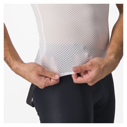 Castelli Pro Mesh 2.0 Witte Jersey met korte mouwen
