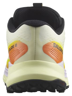 Zapatillas Trail Running Salomon Ultra Glide 2Blanco Amarillo, Mujer