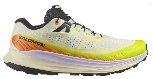 Chaussures de Trail Running Femme Salomon Ultra Glide 2 Blanc Jaune