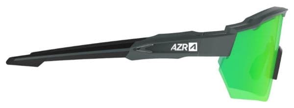 Race RX Mat Carbon/Zwarte Bril / Groene Hydrofobische Lens