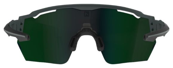 Lunettes AZR Race RX Carbone Mat/Noir / Écran Hydrophobe Vert