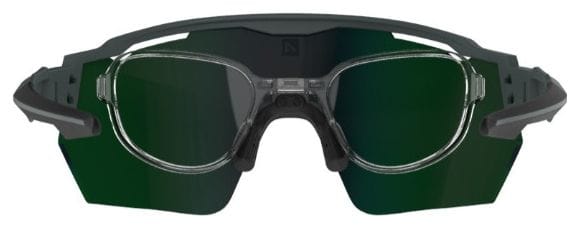 Race RX Carbon Matte/Black Goggles / Green Hydrophobic Lens
