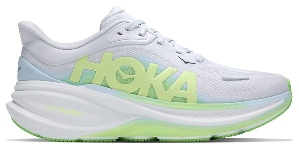 Hoka Clifton Pro Laufschuhe Grau/Blau/Grün für Damen