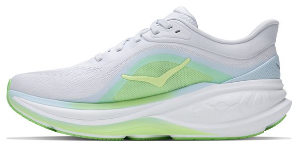 Hoka Clifton Pro Laufschuhe Grau/Blau/Grün für Damen