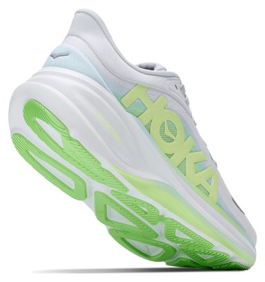 Hoka Clifton Pro Laufschuhe Grau/Blau/Grün für Damen