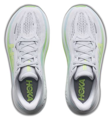 Hoka Clifton Pro Laufschuhe Grau/Blau/Grün für Damen