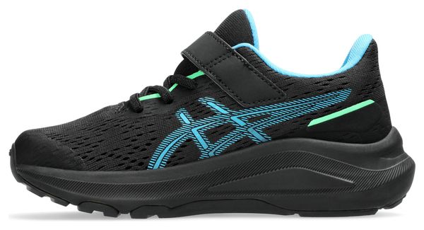 Chaussures Running Asics GT-1000 13 PS Noir/Bleu/Vert Enfant