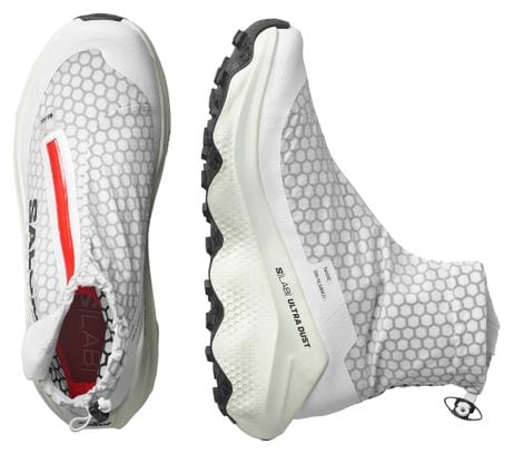 Chaussures Trail Salomon S/Lab Ultra Dust Blanc/Rouge Unisexe