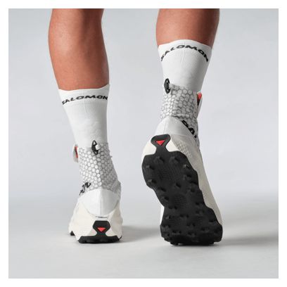 Chaussures Trail Salomon S/Lab Ultra Dust Blanc/Rouge Unisexe
