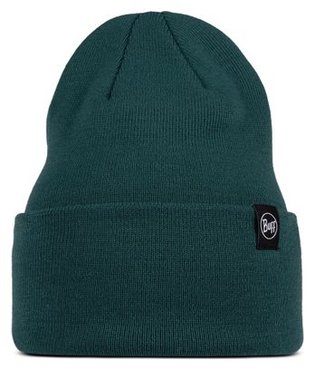 Buff Knitted Beanie Green