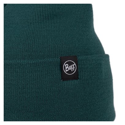 Buff Knitted Beanie Green