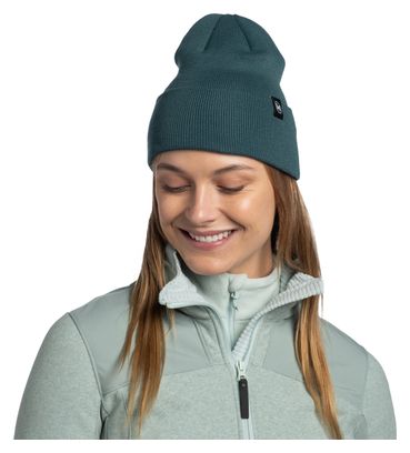 Buff Knitted Beanie Green