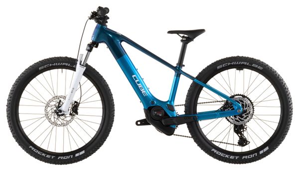 VTT Électrique Enfant Cube Acid 240 Hybrid Rookie Pro 400X Shimano 9V 400 Wh Bosch 55 Nm 24'' Bleu Actionteam 2026 8 - 11 ans