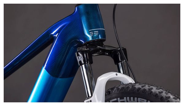VTT Électrique Enfant Cube Acid 240 Hybrid Rookie Pro 400X Shimano 9V 400 Wh Bosch 55 Nm 24'' Bleu Actionteam 2026 8 - 11 ans