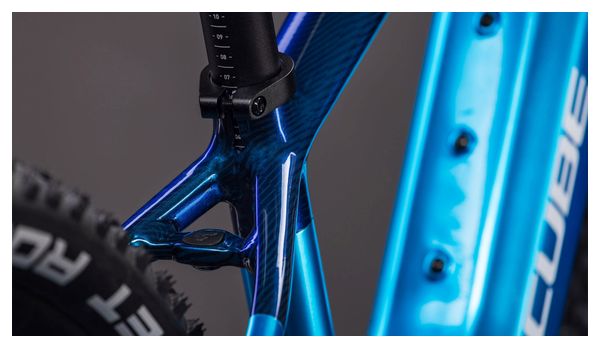 VTT Électrique Enfant Cube Acid 240 Hybrid Rookie Pro 400X Shimano 9V 400 Wh Bosch 55 Nm 24'' Bleu Actionteam 2026 8 - 11 ans