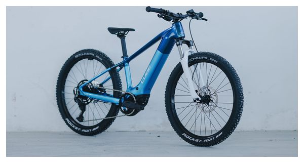 VTT Électrique Enfant Cube Acid 240 Hybrid Rookie Pro 400X Shimano 9V 400 Wh Bosch 55 Nm 24'' Bleu Actionteam 2026 8 - 11 ans