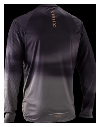Maglia a maniche lunghe Leatt Trail 3.0 Uomo Nero/Grigio