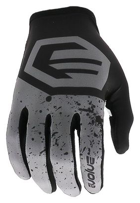 Evolve Splatter Kids Gloves Gray / Black
