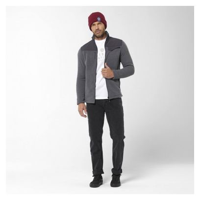 Lafuma Velvet Hybrid F-Zip Fleece Jas Grijs