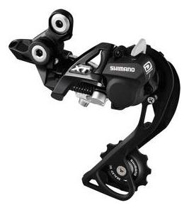 Deragliatore posteriore SHIMANO XT 786 SGS Shadow Plus 10 velocità Gabbia lunga Nero