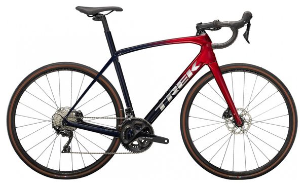 Trek Domane SL Disc Shimano 105 11S Road Bike Red Dark Blue 2022