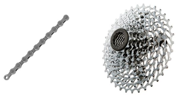 Sram PG1030 10 Speed MTB Cassette + Sram PC1051 Chain Bundle