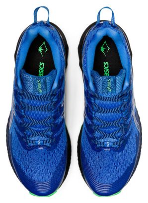 Chaussures Running Asics Gel Trabuco 10 Bleu Vert