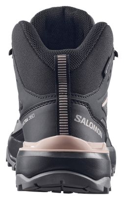 Salomon X Ultra 360 Mid GTX Hiking Shoes Purple/Gray Women's