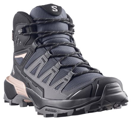 Salomon X Ultra 360 Mid GTX Hiking Shoes Purple/Gray Women's