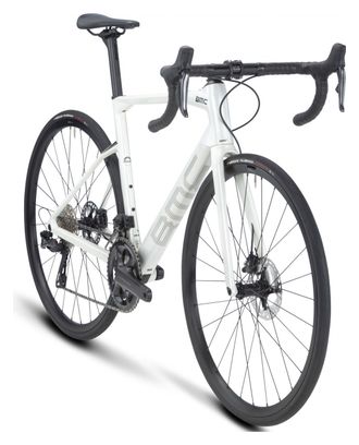 Vélo de Route BMC Roadmachine Three Shimano Ultegra Di2 12V 700 mm Blanc Metallic Off-White 2023
