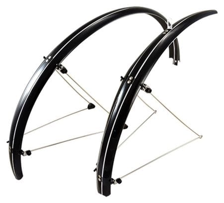 GARDE BOUE VTC/VTT 26'' STRONG PLASTIQUE A TRINGLES 54MM NOIR (PR)