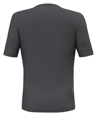T-Shirt Salewa Puez Sporty Dry Gris Foncé