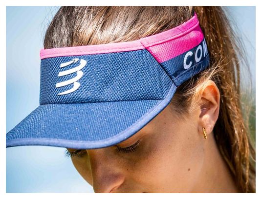 Visière Compressport Visor Ultralight Bleu/Rose