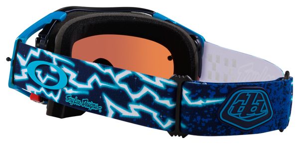 Oakley Airbrake MX x Troy Lee Designs Blau/ Prizm Sapphire Gläser/ Ref: OO7046-F3