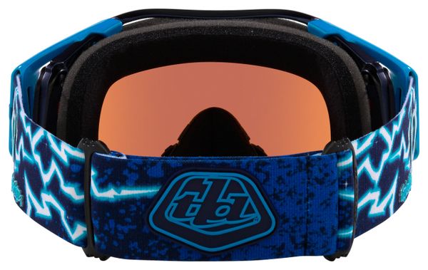 Masque Oakley Airbrake MX x Troy Lee Designs Bleu/ Verres Prizm Sapphire/ Ref : OO7046-F3