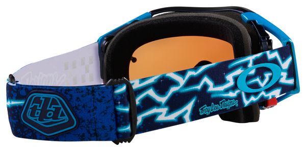 Oakley Airbrake MX x Troy Lee Designs Goggle Blue/ Prizm Sapphire Lenses/ Ref: OO7046-F3