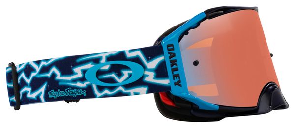 Oakley Airbrake MX x Troy Lee Designs Goggle Blue/ Prizm Sapphire Lenses/ Ref: OO7046-F3