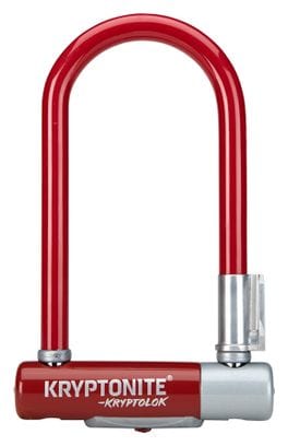 Kryptonite Serie 2 Mini U-Schloss Rot