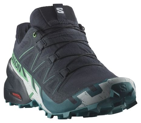 Salomon Speedcross 6 Trailrunning-Schuhe Blau Grau Herren