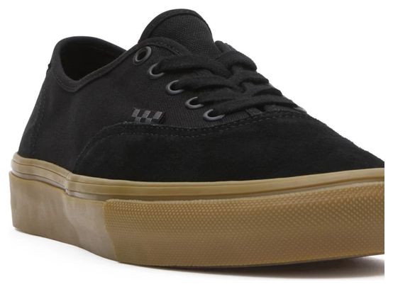 Vans Skate Authentic Shoes Black/Gum
