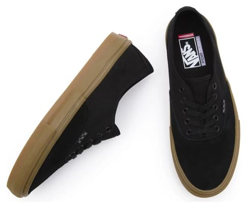 Zapatillas Vans Skate Authentic Negro/Goma